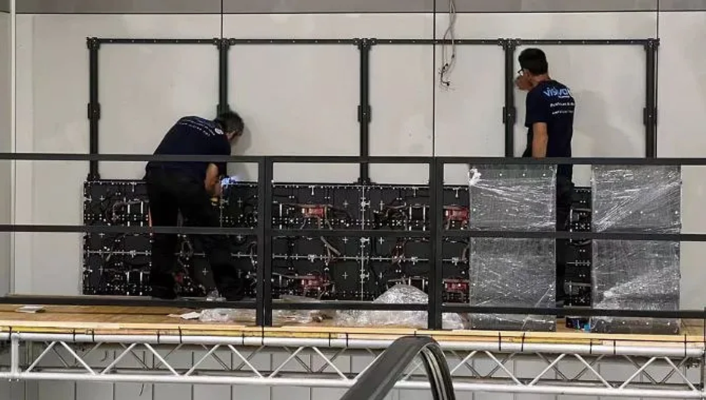 LED Display Installation