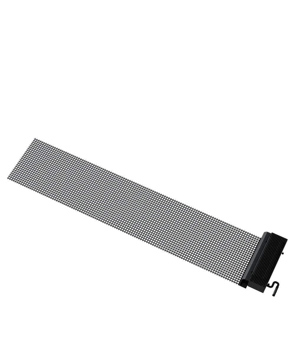 Cosmic View CVdesign SV transparent holographic LED strip module — ultra-thin, see-through