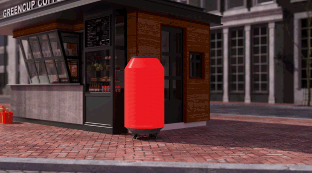 Pop Can LED Screen — 6. Chain stores application-1.gif