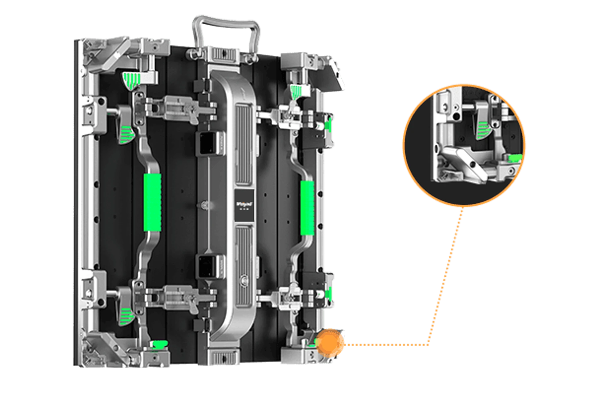 SR Series — Anti-Collision Corner Design